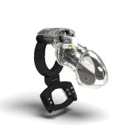 Клітка для члена з електростимуляцією Mystim Pubic Enemy No 3 with Ball Squeezer