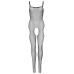 Leg Avenue Suspender Bodystocking Black O/S Leg Avenue Suspender Bodystocking Black O/S