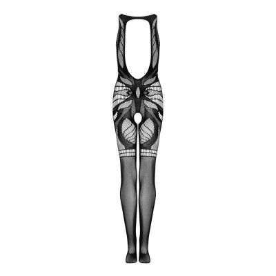 Сітчастий бодістокінг без рукавів Obsessive Bodystocking G331 S/M/L, black, з доступом