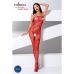 Ажурний бодістокінг з інтимними вирізами Passion BS076 red