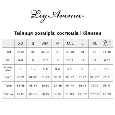 Бодістокінг Leg Avenue Swirl Lace Bodystocking One size Black, ажурна тканина, доступ Бодістокінг Leg Avenue Swirl Lace Bodystocking One size Black, ажурна тканина, доступ