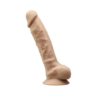 Фалоімітатор з вібрацією SilexD Vetus Vibro Flesh (MODEL 1 size 8in) + LRS Фалоімітатор з вібрацією SilexD Vetus Vibro Flesh (MODEL 1 size 8in) + LRS