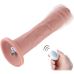 Фалоімітатор 10.2″ з вібрацією для секс-машин Hismith Silicone Dildo with Vibe, знімний конектор Kli