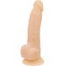 Фалоімітатор з вібрацією та ротацією Naked ADDICTION James 8″ Rotating & Vibrating Dong, пульт ДК