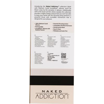 Фалоімітатор з пульсацією Naked ADDICTION Dominic 9″, пульт ДК, діаметр 4,2 см Фалоімітатор з пульсацією Naked ADDICTION Dominic 9″, пульт ДК, діаметр 4,2 см