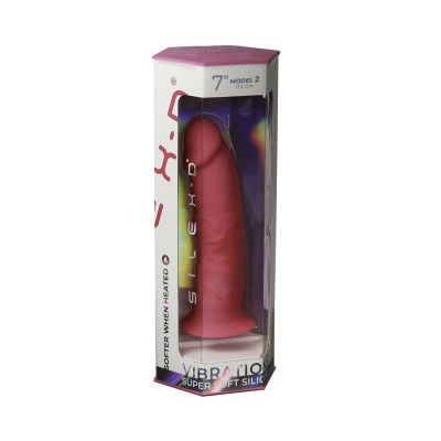 Фалоімітатор з вібрацією SilexD Henry Vibro Pink (MODEL 2 size 7in) + LRS, діаметр 4,4 см Фалоімітатор з вібрацією SilexD Henry Vibro Pink (MODEL 2 size 7in) + LRS, діаметр 4,4 см