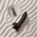 Фалоімітатор з вібрацією і ротацією Strap-On-Me Rotating & Vibrating Realistic Dildo - L - Black