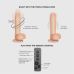 Фалоімітатор з вібрацією і ротацією Strap-On-Me Rotating & Vibrating Realistic Dildo - L - Vanilla