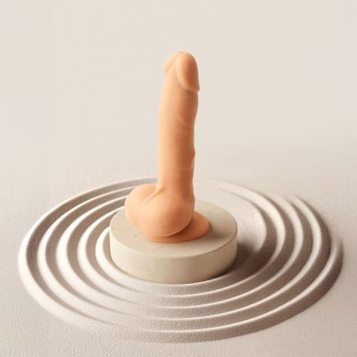 Фалоімітатор з вібрацією і ротацією Strap-On-Me Rotating & Vibrating Realistic Dildo - L - Vanilla