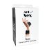 Наручники з шипами Art of Sex — Rose Spiked Leather Handcuffs, натуральна шкіра