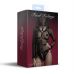 Жіноча збруя з ланцюгом та фіксаторами Feral Feelings Harness with Cuffs Black Жіноча збруя з ланцюгом та фіксаторами Feral Feelings Harness with Cuffs Black