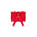 Ажурна підв’язка Obsessive Amor Cherris garter, red