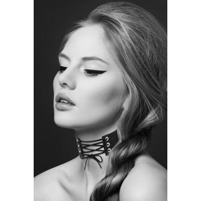 Чокер зі шнурівкою Bijoux Pour Toi — LACET, екошкіра Чокер зі шнурівкою Bijoux Pour Toi — LACET, екошкіра