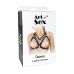 Портупея жіноча з шипами Art of Sex — Demia Leather harness, чорна, XS-M Портупея жіноча з шипами Art of Sex — Demia Leather harness, чорна, XS-M