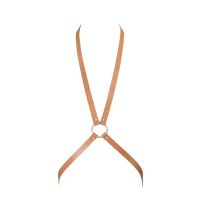 Портупея Bijoux Indiscrets MAZE — 8 Harness Brown, екошкіра