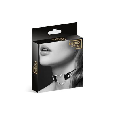 Чокер зі стразами Bijoux Pour Toi — HEART DIAMOND