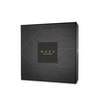 Портупея Bijoux Indiscrets MAZE — X Harness Black, екошкіра