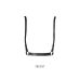 Портупея Bijoux Indiscrets MAZE — X Harness Black, екошкіра