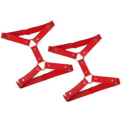 Гартери на ногу з натуральної шкіри Art of Sex — Kristina Leg Garters (2 шт.), колір червоний Гартери на ногу з натуральної шкіри Art of Sex — Kristina Leg Garters (2 шт.), колір червоний