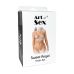 Сексуальний набір білизни Art of Sex — Sweet Angel, розмір L-2XL, колір білий