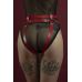 Гартери Feral Feelings — Belt Briefs, трусики, натуральна шкіра, колір червоний Гартери Feral Feelings — Belt Briefs, трусики, натуральна шкіра, колір червоний