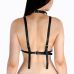 Портупея жіноча Art of Sex — Delaria Leather harness, чорна, L-2XL