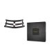 Портупея-пояс Bijoux Indiscrets MAZE — Wide Belt and Restraints Black, екошкіра