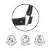 Портупея-пояс Bijoux Indiscrets MAZE — Wide Belt and Restraints Black, екошкіра