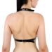 Портупея жіноча з шипами Art of Sex — Demia Leather harness, чорна, L-2XL Портупея жіноча з шипами Art of Sex — Demia Leather harness, чорна, L-2XL
