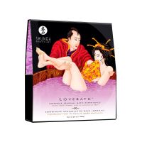 Гель для ванни Shunga LOVEBATH — Sensual Lotus (650 г), робить воду ароматним желе зі SPA-ефектом