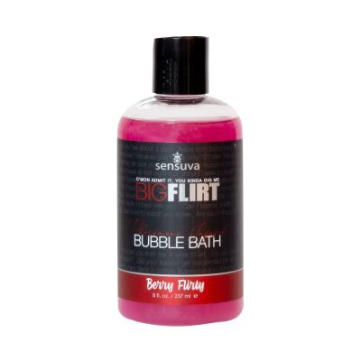 Піна для ванни Sensuva - Big Flirt Bubble Bath - Berry Flirty (237 мл)