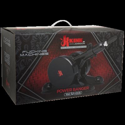 Секс-машина Doc Johnson Kink — Fucking Machines Power Banger із кріпленням Vac-U-Lock