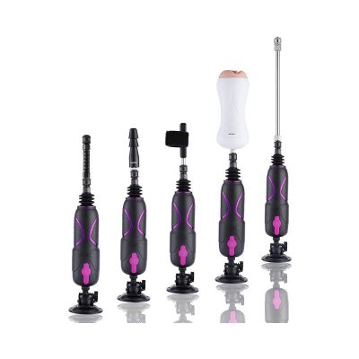 Набір адаптерів «для нього» для секс-машин Hismith KlicLok System Set for Him, мастурбатор у комплекті Набір адаптерів «для нього» для секс-машин Hismith KlicLok System Set for Him, мастурбатор у комплекті