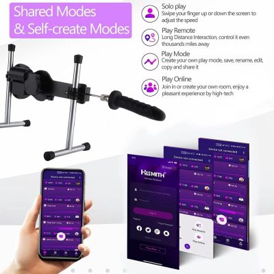 Смарт секс-машина Hismith AK-09 Sex Machine APP з фалоімітатором Смарт секс-машина Hismith AK-09 Sex Machine APP з фалоімітатором