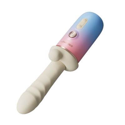 Смарт-міні секс-машина Lovense Spinel імітація фрикцій, підігрів, 3 насадки, на присосці