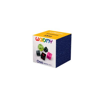 Набір кубиків Wooomy Ooo 5 Dice Set: місця та пози для сексу, інтимні дії та частини тіла Набір кубиків Wooomy Ooo 5 Dice Set: місця та пози для сексу, інтимні дії та частини тіла