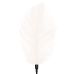 Лоскітка зі страусиним пером Art of Sex — Feather Tickler, білий колір