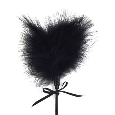 Лоскітка зі шлепалкою «Піка» Art of Sex — Puff Peak, чорний колір Лоскітка зі шлепалкою «Піка» Art of Sex — Puff Peak, чорний колір