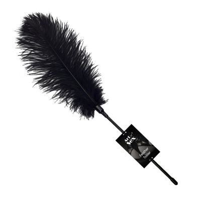 Лоскітка зі страусиним пером Art of Sex — Feather Tickler, чорний колір