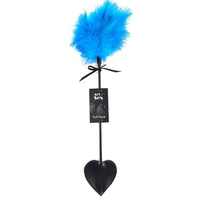 Лоскітка зі шлепалкою «Піка» Art of Sex — Puff Peak, блакитний колір Лоскітка зі шлепалкою «Піка» Art of Sex — Puff Peak, блакитний колір