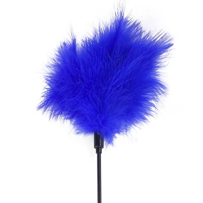 Лоскітка синя Art of Sex — Feather Paddle, перо молодого індика