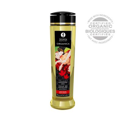 Органічна масажна олія Shunga ORGANICA — Maple Delight (240 мл) з вітаміном Е