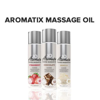 Натуральна масажна олія System JO Aromatix — Massage Oil — Chocolate (120 мл)