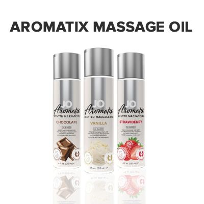 Натуральна масажна олія System JO Aromatix - Massage Oil - Vanilla (120 мл)