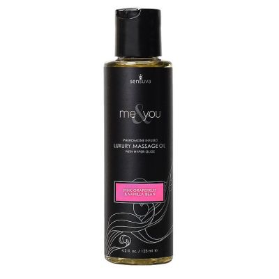 Масажна олія Sensuva — Me&You Pink Grapefruit & Vanilla Bean (125 мл)