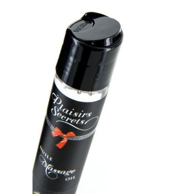 Масажна олія Plaisirs Secrets Vanilla (59 мл) з афродизіаками, їстівна, подарункове паковання Масажна олія Plaisirs Secrets Vanilla (59 мл) з афродизіаками, їстівна, подарункове паковання