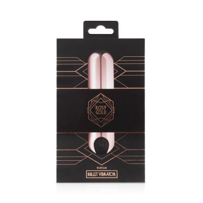 Віброкуля Rosy Gold — Nouveau Bullet Vibrator, перезаряджається Віброкуля Rosy Gold — Nouveau Bullet Vibrator, перезаряджається