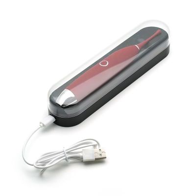 Кліторальний вібратор KisToy C-King, з двома дод. насадками, потужна прицільная стимуляція