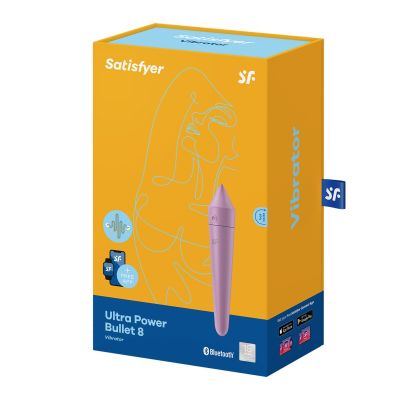 Смартмінівібратор Satisfyer Ultra Power Bullet 8 Lilac