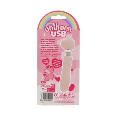 Вібратор-єдиноріжка Unihorn USB Bullet - Heart Throb, віброкуля, USB-зарядка Вібратор-єдиноріжка Unihorn USB Bullet - Heart Throb, віброкуля, USB-зарядка